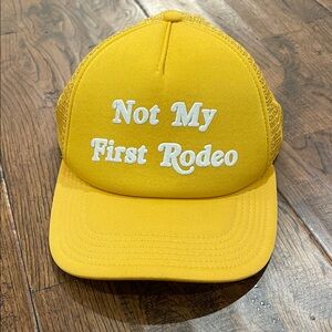 MAD Engine Yellow 'Not My First Rodeo' Hat